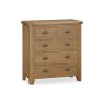 Tewkesbury Smoked Oak 5 Drawer Chest of Drawers