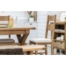 Tewkesbury Smoked Oak Upholstered Slat Back Dining Chair (Pair) Tewkesbury Smoked Oak Upholstered Slat Back Dining Chair (Pair)