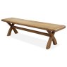 Tewkesbury Smoked Oak 200cm Dining Bench