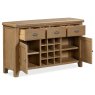 Tewkesbury Smoked Oak Wide Sideboard Tewkesbury Smoked Oak Wide Sideboard