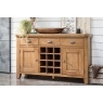 Tewkesbury Smoked Oak Wide Sideboard