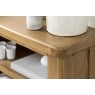 Tewkesbury Smoked Oak Small Bookcase Tewkesbury Smoked Oak Small Bookcase