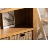Tewkesbury Smoked Oak Large Bookcase Tewkesbury Smoked Oak Large Bookcase