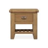 Tewkesbury Smoked Oak Lamp Table Tewkesbury Smoked Oak Lamp Table