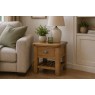 Tewkesbury Smoked Oak Lamp Table Tewkesbury Smoked Oak Lamp Table