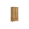 Salisbury Lite Oak Gents Wardrobe