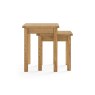 Salisbury Lite Oak Nest of Tables Salisbury Lite Oak Nest of Tables