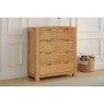 Bergen Oak 2 Over 3 Chest of Drawers Bergen Oak 2 Over 3 Chest of Drawers