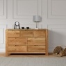 Bergen Oak 3 Over 4 Chest of Drawers Bergen Oak 3 Over 4 Chest of Drawers
