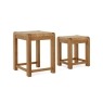 Bergen Oak Nest of Tables Bergen Oak Nest of Tables
