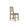Bergen Oak Dining Chair with Victoria Linen Seat (Pair) Bergen Oak Dining Chair with Victoria Linen Seat (Pair)