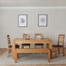 Bergen Oak Compact Extending 135-175cm Dining Table Bergen Oak Compact Extending 135-175cm Dining Table