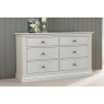 Bordeaux Painted Cotton 6 Drawer Chest Of Drawers Bordeaux Painted Cotton 6 Drawer Chest Of Drawers