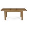 Salisbury Waxed Premium Oak Small Ext Dining Table Set + 4 Slat Back PU Chairs Salisbury Waxed Premium Oak Small Ext Dining Table Set + 4 Slat Back PU Chairs