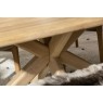Flynn Natural Oak 200cm Star Base Dining Table Set Inc 180cm Bench & 4 Spencer Chairs Flynn Natural Oak 200cm Star Base Dining Table Set Inc 180cm Bench & 4 Spencer Chairs