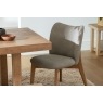 Spencer PU Leather Dining Chair in Misty Grey Spencer PU Leather Dining Chair in Misty Grey