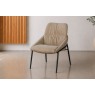Jackson PU Leather Dining Chair in Taupe Jackson PU Leather Dining Chair in Taupe