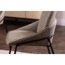Jackson PU Leather Dining Chair in Taupe Jackson PU Leather Dining Chair in Taupe