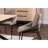 Jaxon Oak Finish 160-220cm Ext Dining Table Set with x4 Jackson Chairs in Taupe Jaxon Oak Finish 160-220cm Ext Dining Table Set with x4 Jackson Chairs in Taupe
