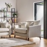Milly Fabric Snuggler Love Chair Milly Fabric Snuggler Love Chair