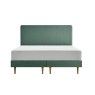 TEMPUR Form Spring Static Bed with Classic Box Headboard TEMPUR Form Spring Static Bed with Classic Box Headboard