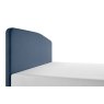TEMPUR Form Spring Static Bed with Geometric Box Headboard TEMPUR Form Spring Static Bed with Geometric Box Headboard
