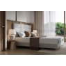 TEMPUR Form Spring Static Bed with Horizontal Headboard