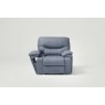 Quantum Cinematic Power Recliner Armchair with Headrest and iTable Arm
