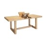 Oakley Reclaimed Wood 160-200cm Extending Dining Table Set in Rustic Buff Finish Oakley Reclaimed Wood 160-200cm Extending Dining Table Set in Rustic Buff Finish
