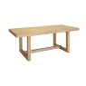 Oakley Reclaimed Wood 160-200cm Extending Dining Table Set in Rustic Buff Finish Oakley Reclaimed Wood 160-200cm Extending Dining Table Set in Rustic Buff Finish