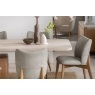 Arlo Natural Oak 160-200cm Ext Travertine Ceramic Dining Table Set with Spencer Chairs Arlo Natural Oak 160-200cm Ext Travertine Ceramic Dining Table Set with Spencer Chairs