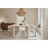 Ida Travertine Stone 150cm Dining Table Set with 4 Georgia Chairs Ida Travertine Stone 150cm Dining Table Set with 4 Georgia Chairs