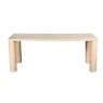 Ida Travertine Stone 150cm Dining Table Set with 4 Georgia Chairs Ida Travertine Stone 150cm Dining Table Set with 4 Georgia Chairs
