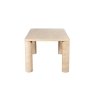 Ida Travertine Stone 150cm Dining Table Set with 4 Georgia Chairs Ida Travertine Stone 150cm Dining Table Set with 4 Georgia Chairs