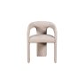 Ida Travertine Stone 120cm Round Dining Table Set with 4 Georgia Chairs Ida Travertine Stone 120cm Round Dining Table Set with 4 Georgia Chairs
