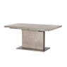 Petra Industrial Ext 160-220cm Dining Table Set & 4 Maya Light Grey Chairs Petra Industrial Ext 160-220cm Dining Table Set & 4 Maya Light Grey Chairs