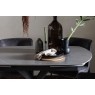 Sintered Stone 140-200cm Twist Extending Dining Table Set in Grey with x4 Maya Chairs Sintered Stone 140-200cm Twist Extending Dining Table Set in Grey with x4 Maya Chairs