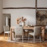 CLEARANCE - Tivoli Reclaimed Wood 160-200cm Ext Dining Table Set with Lucas Chairs CLEARANCE - Tivoli Reclaimed Wood 160-200cm Ext Dining Table Set with Lucas Chairs
