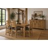 Burford Country Oak Small Ext 150-200cm Dining Table Set & 6 Chairs Burford Country Oak Small Ext 150-200cm Dining Table Set & 6 Chairs