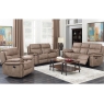 Richmond Fabric 3 Seater Recliner Sofa in Sahara Richmond Fabric 3 Seater Recliner Sofa in Sahara