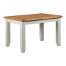 Cotswold Grey Painted Oak Small Ext Dining Table