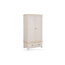 Windermere Painted Oyster Grey Oak Double Wardrobe
