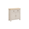 Windermere Painted Oyster Grey Oak Compact Sideboard