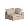 Zen Modular Natural Chenille 5 Seater Corner Sofa Zen Modular Natural Chenille 5 Seater Corner Sofa