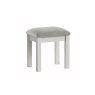 Burgundy Painted Light Grey Dressing Table Stool Burgundy Painted Light Grey Dressing Table Stool