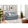 G Plan Hardy Leather 2 Seater Recliner Sofa