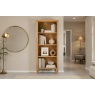 Bath Oak Slim Bookcase