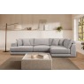 Niki Fabric Medium 4 Seater Corner Sofa Group