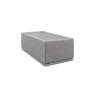 Niki Fabric Modular Rectangle Glass Top Table