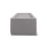 Niki Fabric Modular Rectangle Glass Top Table